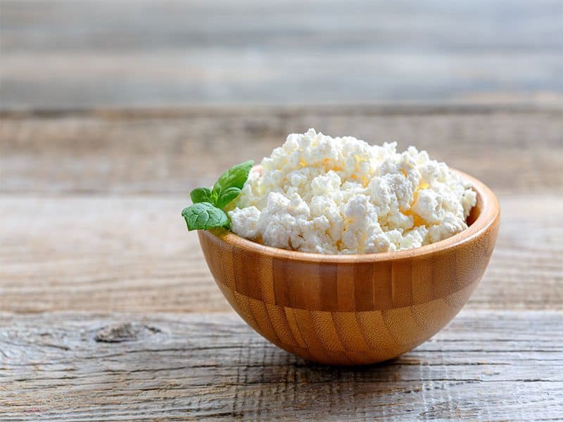 Homemade Cottage Cheese Bowl
