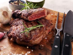 Barbecue Rib Eye Steak