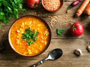 Lentil Soup Ingredients