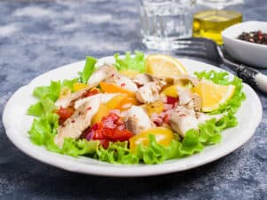 Lingcod Salad