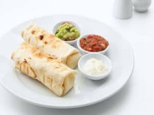 Fresh Yummy Mexican Burritos