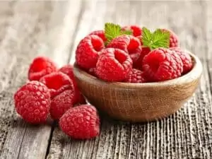 Raspberries Freshly