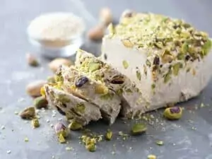 Sesame Halva Pistachios