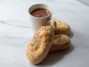 Yuca Bread Hot Chocolate