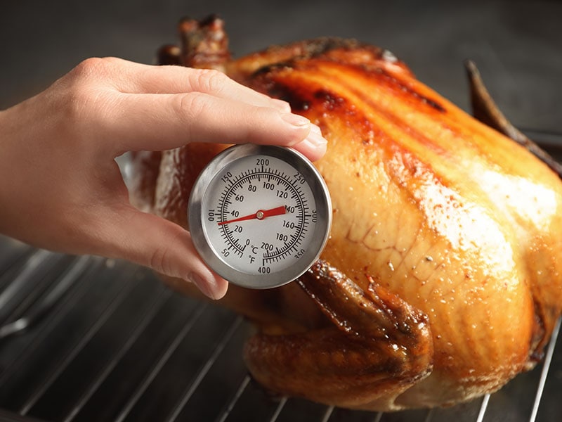 Temperature Whole Roasted Turkey