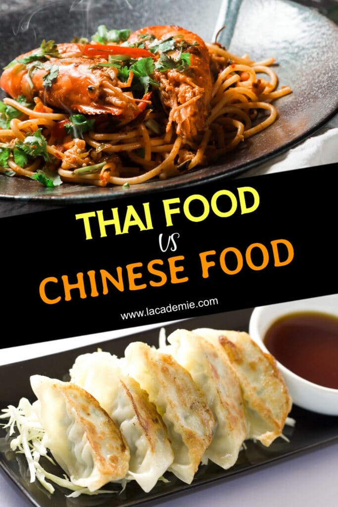 Thai Food Vs Chinese Food