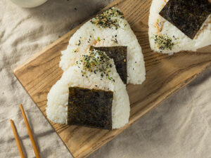 A Convenient Meal With Onigiri