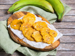 Fried Green Plantains