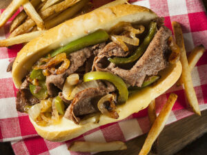 Philly Cheesesteak Sandwich