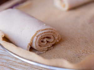 Injera Fermented Flatbread