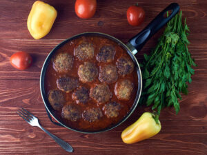 Keftedes Meatballs