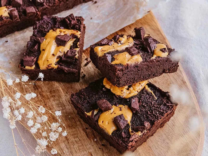 Peanut Butter Brownies