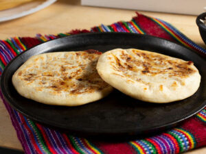 Pupusas Masa Cake