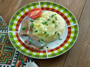 Spring Potatoes And Herrings