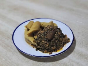 Ampesi Boiled Yam