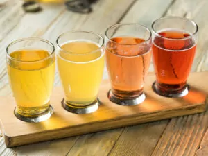 Cider Flight Beers