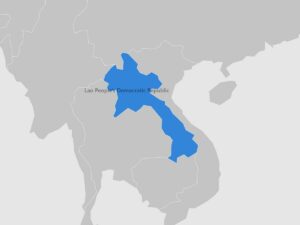 Lao Map