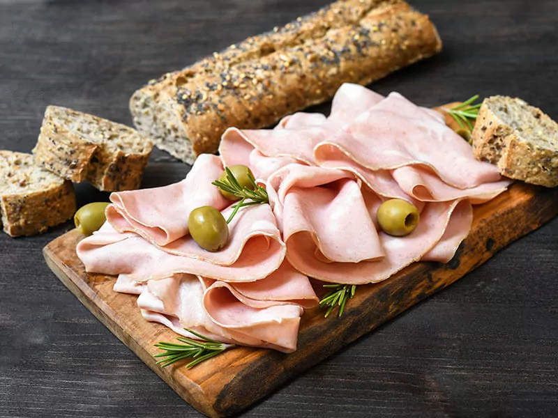 Mortadella Sandwich