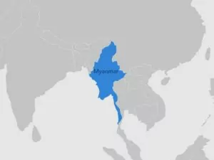 Myanmar Map