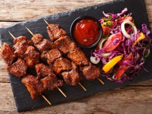 Skewered Meat