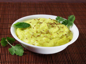 Khichu Steamed Rice With Flour