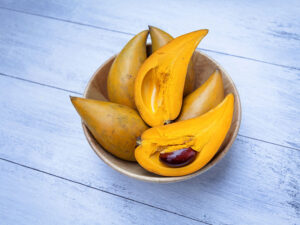 Egg Fruit Wooden Bowl