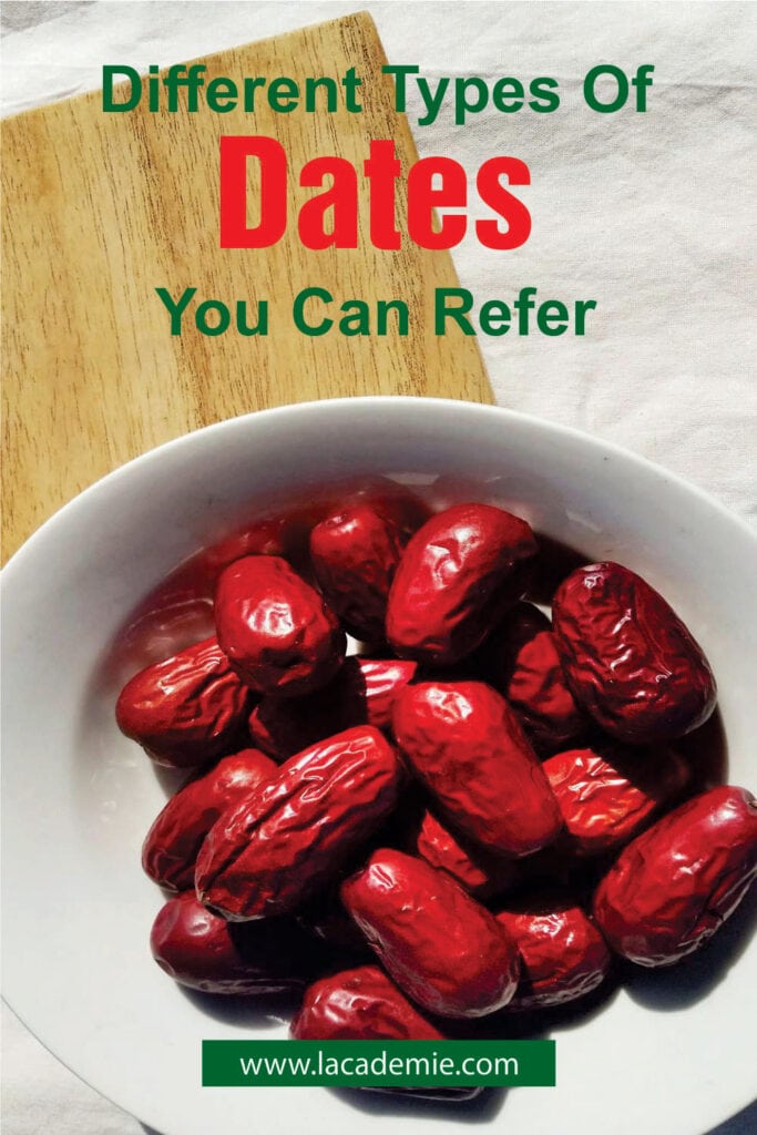 Types Of Dates