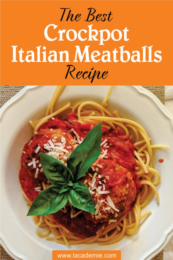 Crockpot Italian Meatballs