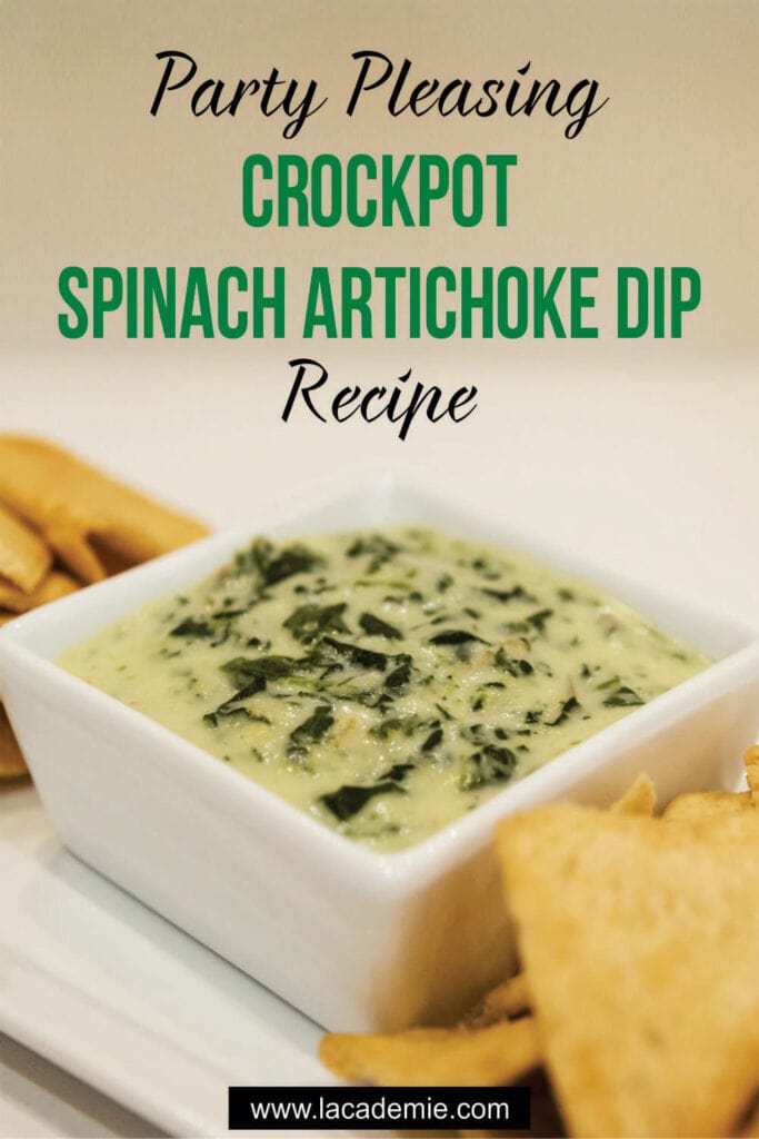 Crockpot Spinach Artichoke Dip