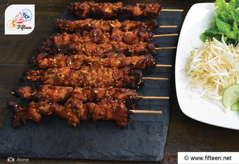 Grilled Pork Noodle Salad