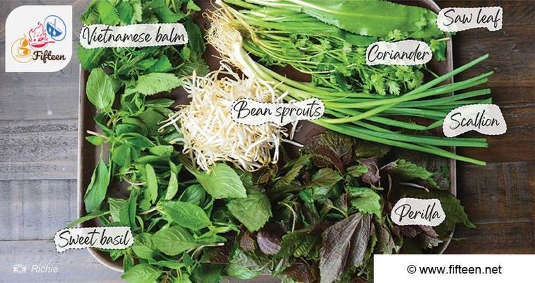 Ingredients Vegetables