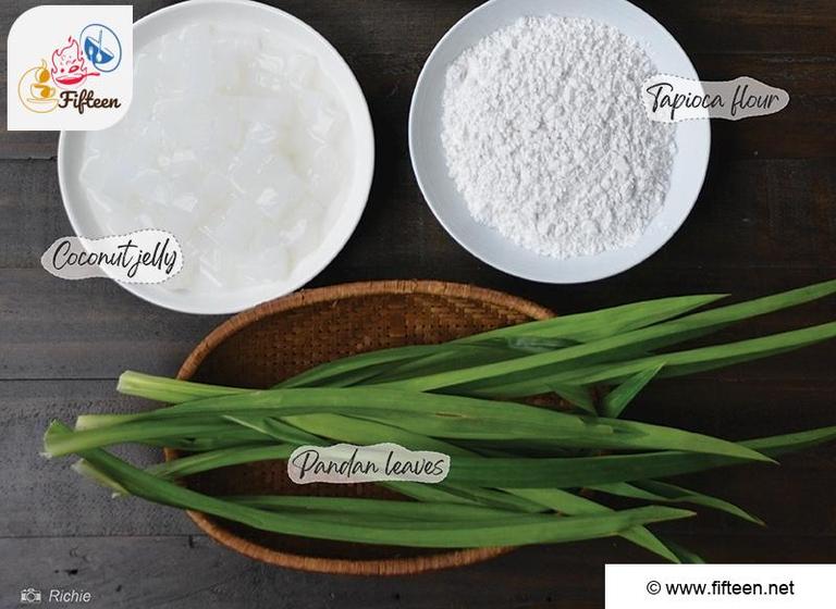 Jelly Powder And Coconut Milk