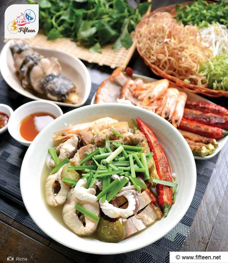 Vietnamese Fermented Fish Noodle Soup