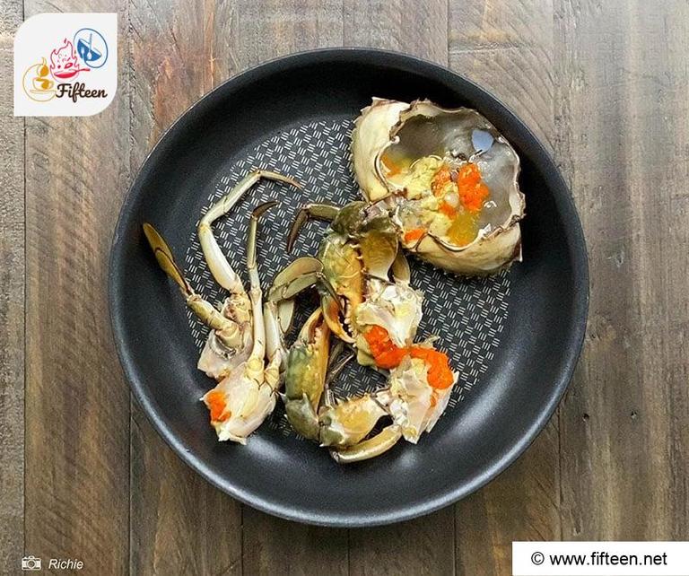 Rinse The Crab Pieces