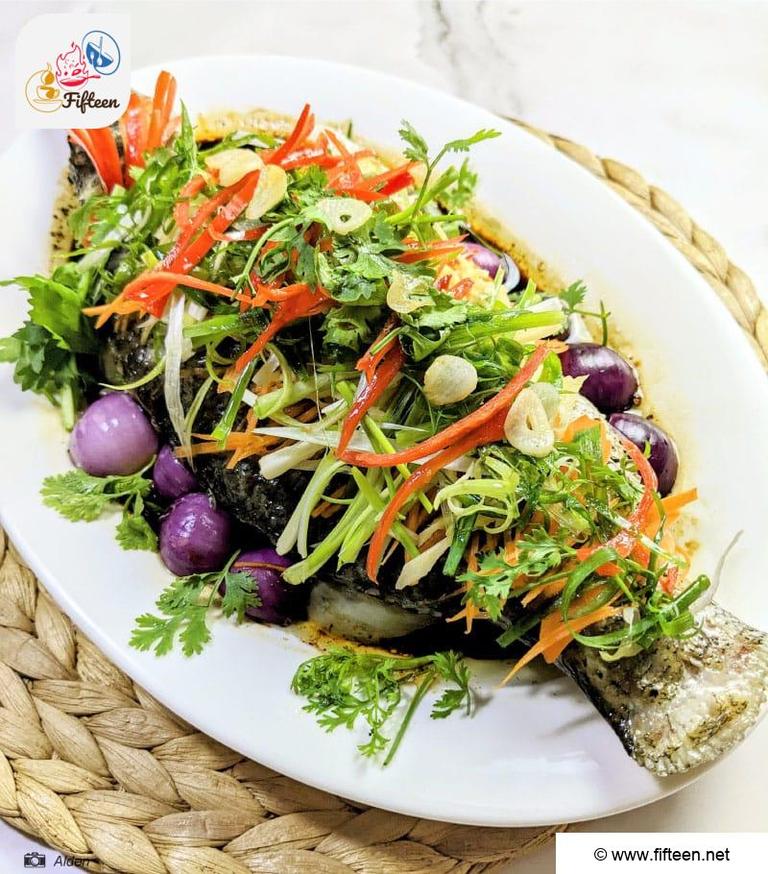 Steamed Fish With Ginger And Soy Sauce