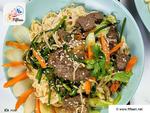 Vietnamese Stir Fried Rice Noodles With Beef Recipe