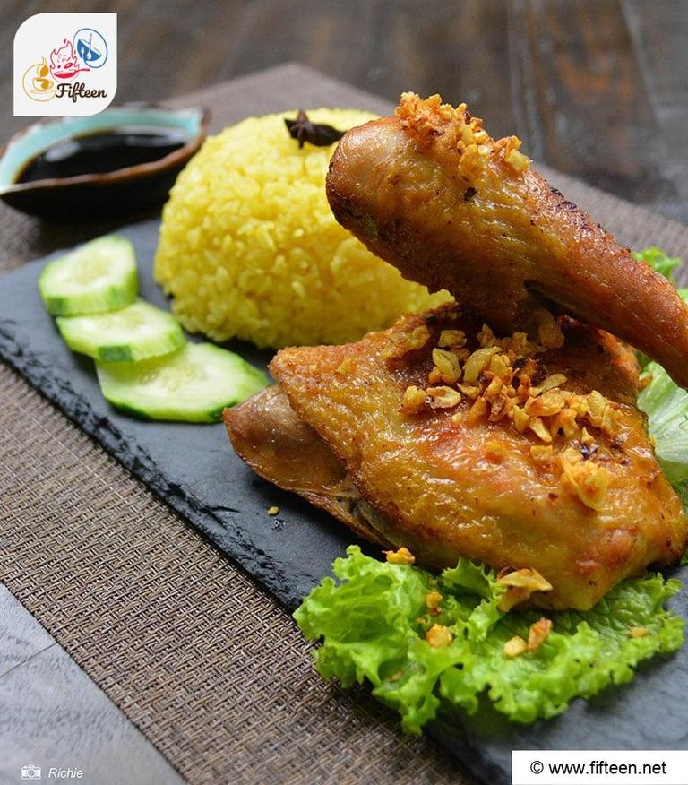 Fried Chicken With Rice