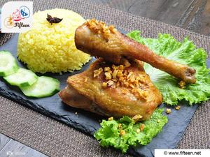 Fried Chicken With Rice Recipe
