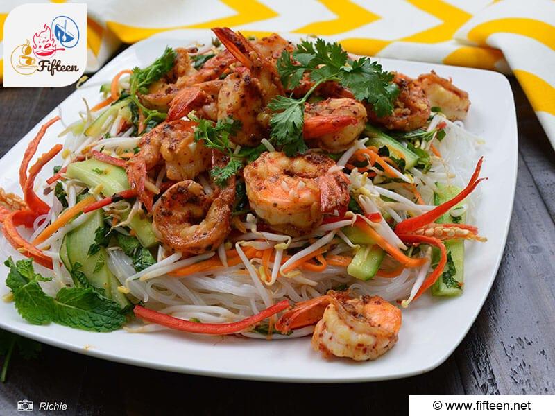 Vietnamese Noodle Salad With Shrimp Recipe