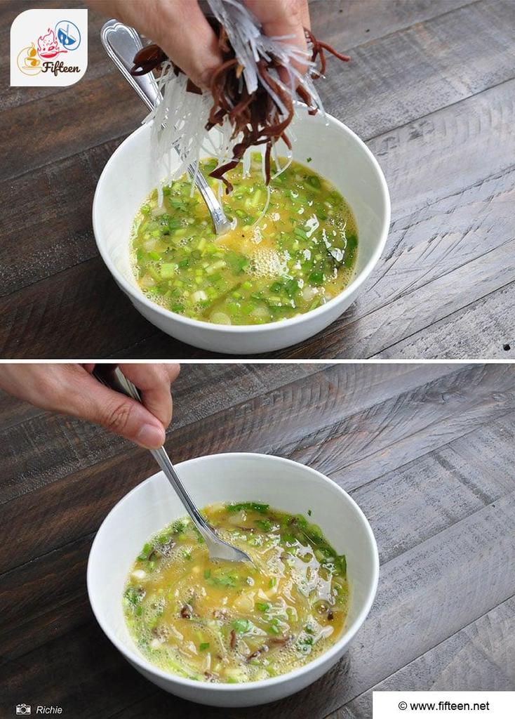 Mushrooms And Glass Noodles