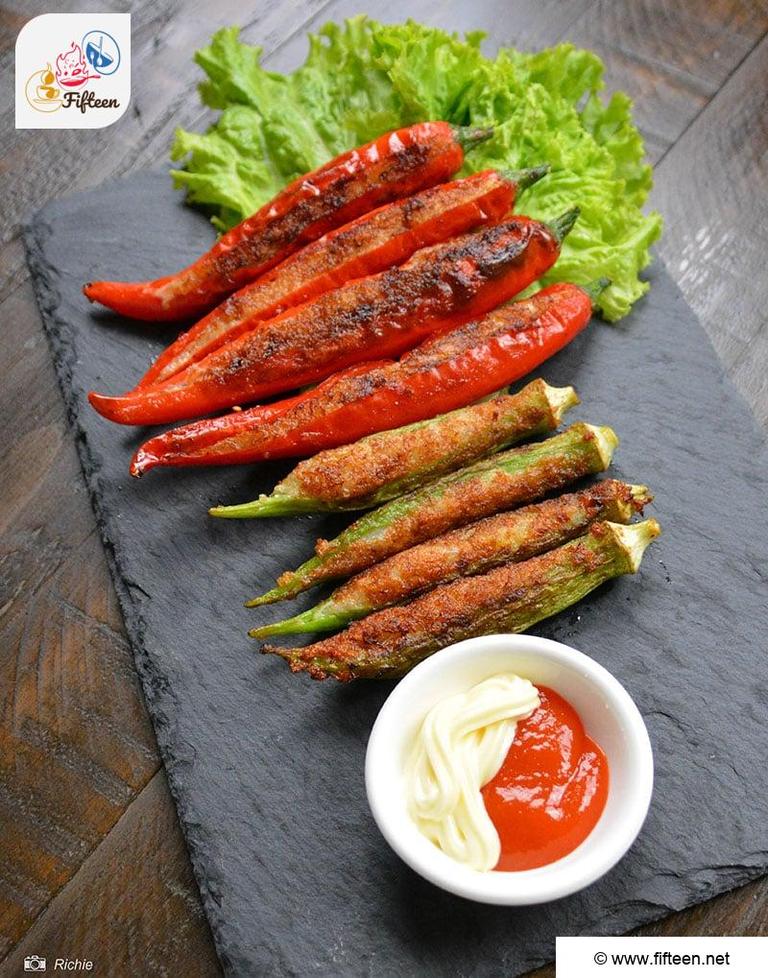 Peppers Stuffed With Fish Cakes