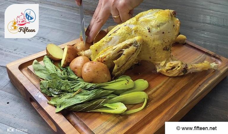 Steamed Chicken Coarse Salt