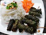 Grilled Beef Wrapped In Betel Leaves Recipe