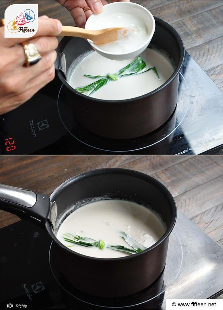 Cook The Coconut Milk Sauce