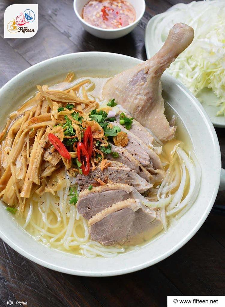 Duck Noodle Soup With Bamboo Shoots