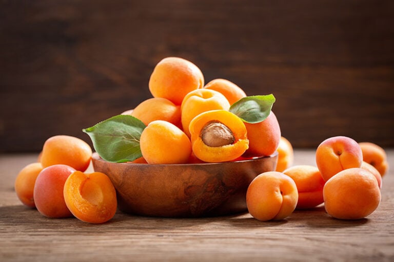 Fresh Ripe Apricots