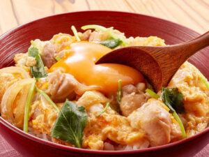 Oyakodon Bowl Rice