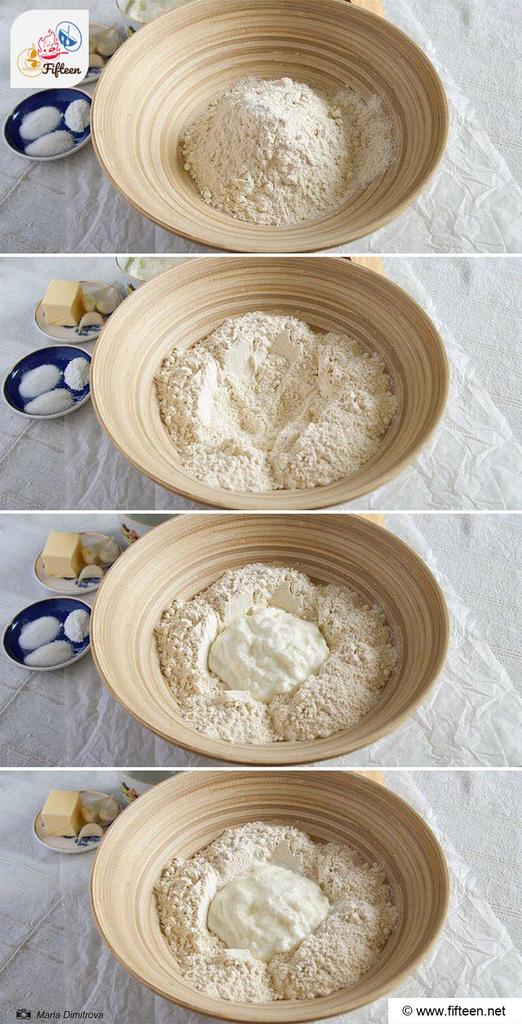 Pour The Flour Into A Bowl