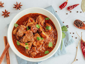 Vindaloo Goan Curry Dish