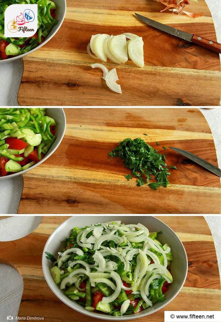 Peel And Thinly Slice Your Brown Onion